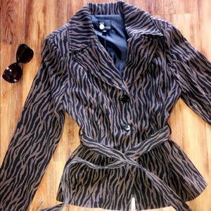 🖤🦓 zebra print jacket🦓🖤